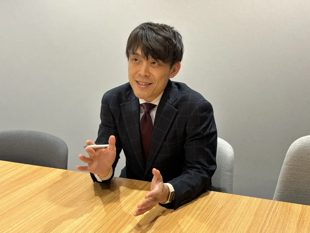面談室での相続相談風景