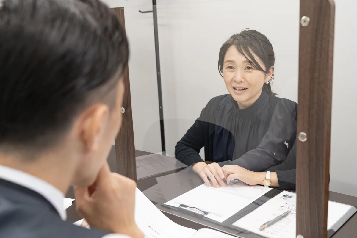 契約書と今後のスケジュールの説明