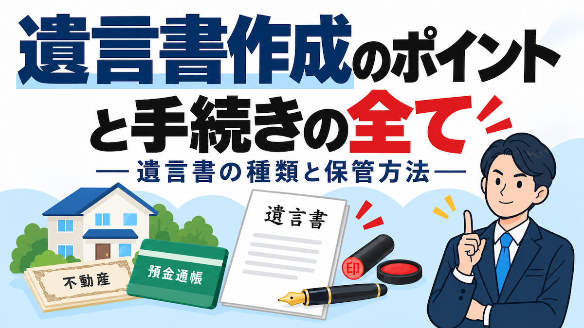 遺言作成ポイント
